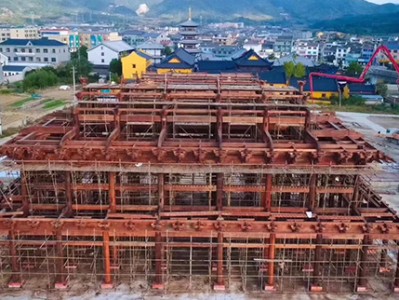 在布局中传承金华历史文脉，在传承中发展古建筑布局
