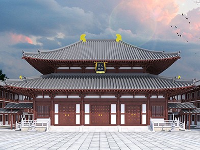 仿古建筑装修服务承诺，品质、效率、创新三保障，让客户装修无忧