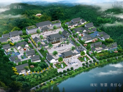 成都寺庙古建筑总体布局设计图